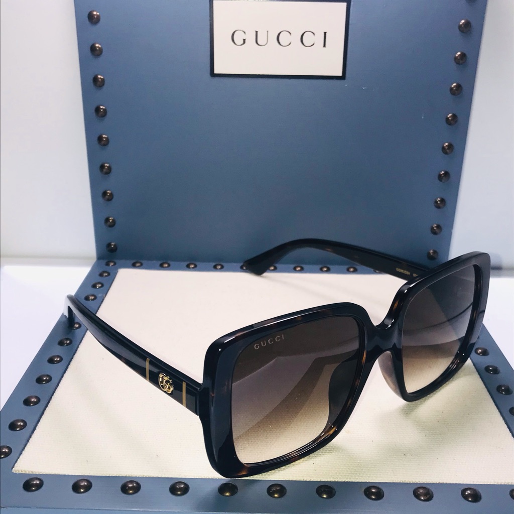 Gucci Gg0632s 002 Butterfly Sunglasses